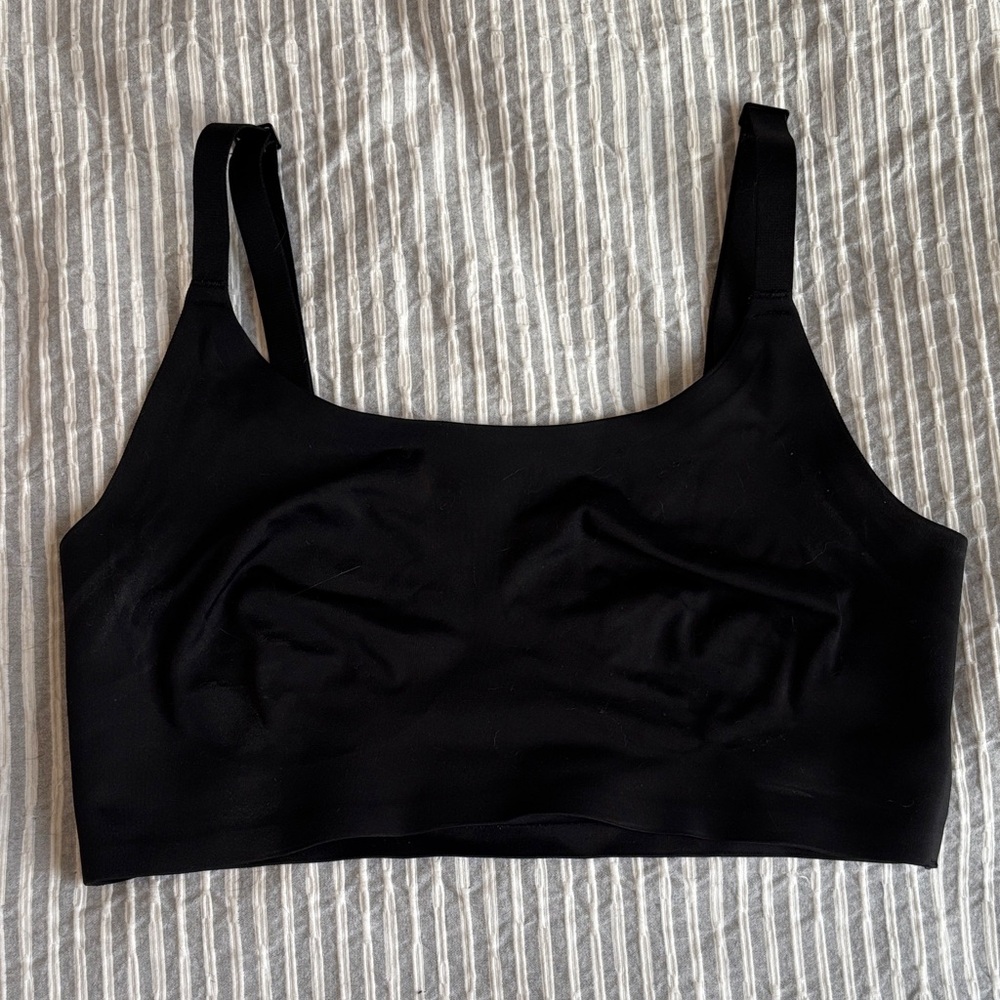 Third Love Adjustable Strap Wireless Bra, Black, … - image 1